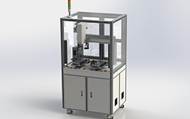 立式自动焊锡机（双工位，带焊点质量视觉检测